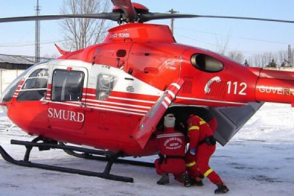 Elicopterul SMURD a fost solicitat pentru mai multe urgenţe medicale: gravide, naşteri, copii bolnavi şi atacuri cerebrale